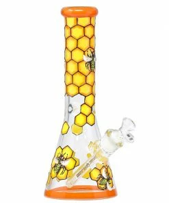 The Smokesman Nice Glass 12.5" 3D-Wrapped Beaker Bongs