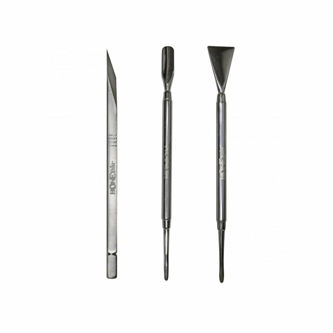 Discount π BOB Headquarters HoneyStick Stainless Steel Dab Tools - Set Of 3 π₯° 1 BOB Headquarters HoneyStick Stainless Steel Dab Tools - Set Of 3