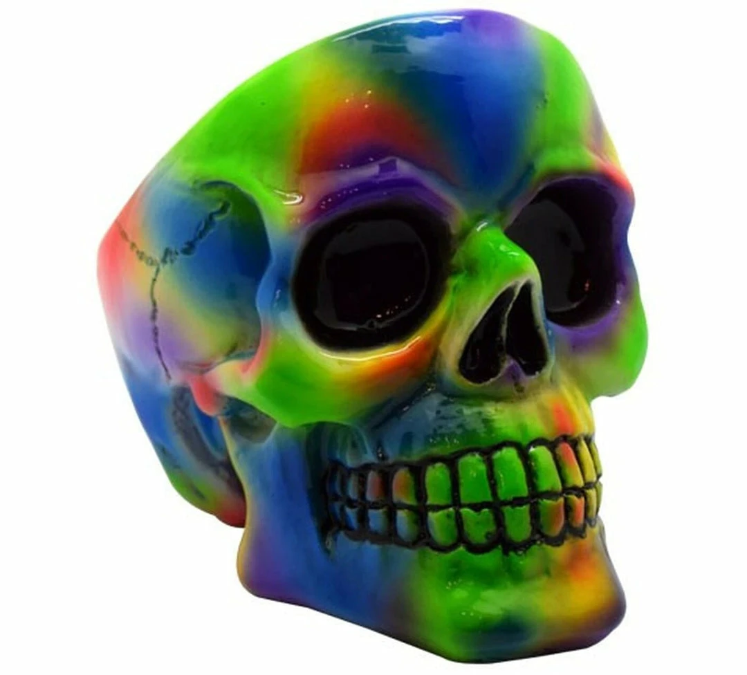 Budget β BOB Headquarters Tye Dye Skull Ashtray π 1 BOB Headquarters Tye Dye Skull Ashtray