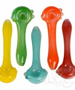 Puff Pipes Urban Glass Pipe W/Dots