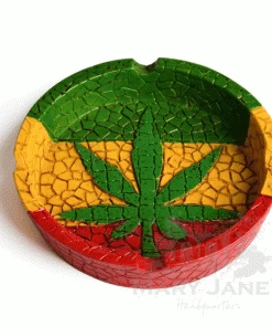 BOB Headquarters Multi Coloured Leaf Ashtray Ashtrays