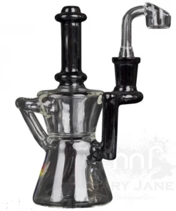 West Coast Gifts Red Eye Glass 6.5" Tall Knight Recycler Dab Rig