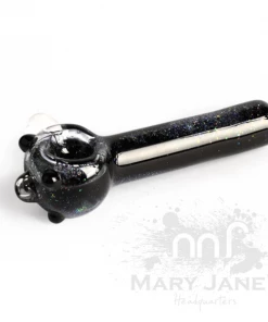 West Coast Gifts LIT Glass Sparkle Liquid Hand Pipe