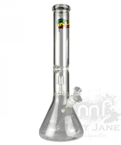 West Coast Gifts Irie Glass IRie 16" Tall Jammer Dual Chamber Beaker Tube Bong