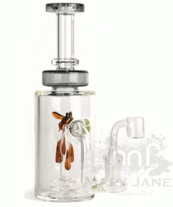 West Coast Gifts Red Eye Glass 8.5" Tall Apiary Concentrate Dab Rig