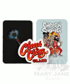 West Coast Gifts Cheech & Chong Glass Cheech & Chong Earache My Eye Glass Pipe