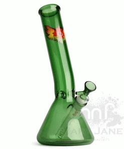 West Coast Gifts Red Eye Glass 12" Tall Layback Beaker Tube