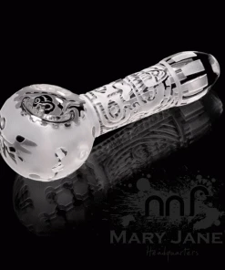 Milkyway Glass Mayan Face Pipe