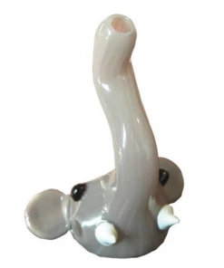Puff Pipes Iceberg Glass Elephant Head Pipe