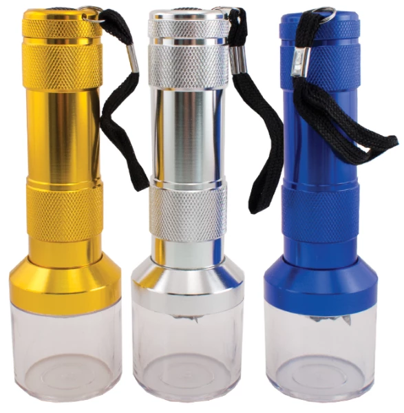 Best reviews of โ HBI Grinders Buddies Electric Aluminum Grinder W/ Flashlight ๐ฅฐ 1 HBI Grinders Buddies Electric Aluminum Grinder W/ Flashlight