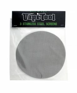 BOB Headquarters VapeTool Large Steel Screens 7" - 3 Pack Extract Gear