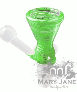 West Coast Gifts Red Eye Glass 14mm Glass-On-Glass Colour Cone Pull-Out