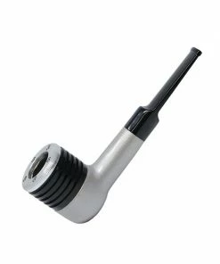 The Smokesman 5.5" Long Silver Billiard Tobacco Pipe Pipes