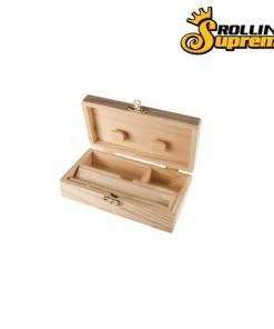 Best Sale 💯 HBI Rolling Supreme Wood Rolling Box Storage ⭐ 6 HBI Rolling Supreme Wood Rolling Box Storage