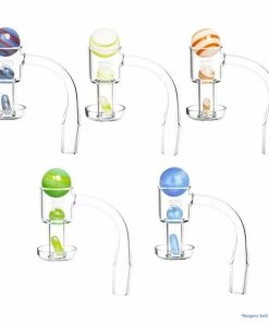 BOB Headquarters Carb Caps Pulsar Terp Slurper Pill And Marble 3-Piece Set