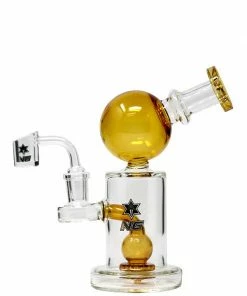 The Smokesman Nice Glass 6.5 Inch Showerhead Orb Dab Rig