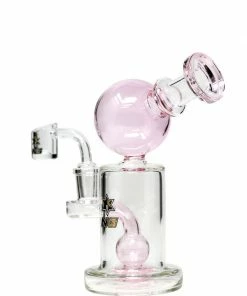 The Smokesman Nice Glass 6.5 Inch Showerhead Orb Dab Rig