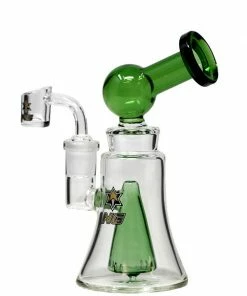 The Smokesman Nice Glass 6.5 Inch Cone Perc Orb Dab Rig New Arrivals