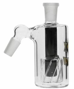 The Smokesman Nice Glass Gridded Drum Perc Ashcatcher - 14mm