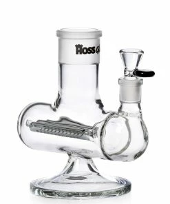 Flash Sale 👏 Hoss Glass HOSS 8.5" Tall Triple Inline Perc Build-a-Bong Base 🥰 9 Hoss Glass HOSS 8.5