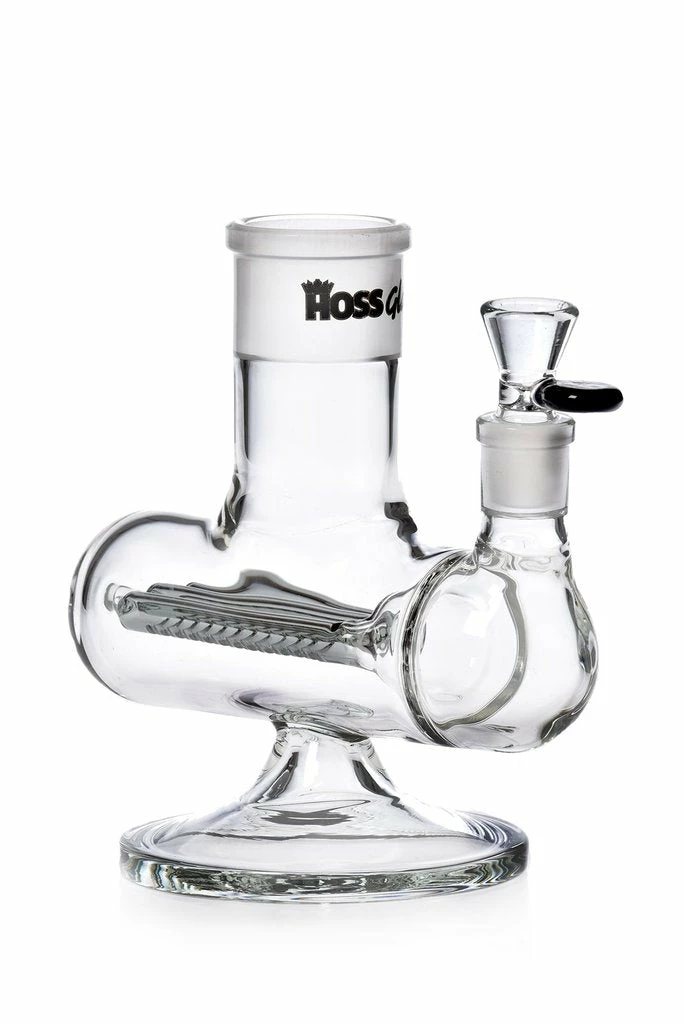 Flash Sale 👏 Hoss Glass HOSS 8.5" Tall Triple Inline Perc Build-a-Bong Base 🥰 5 Hoss Glass HOSS 8.5" Tall Triple Inline Perc Build-a-Bong Base