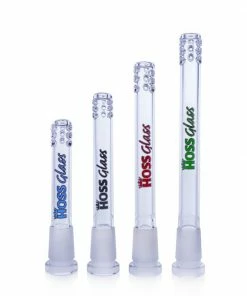 Hoss Glass Diffuser Downstem With Holes