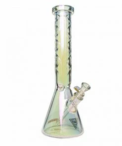 West Coast Gifts Red Eye Tek 15" Tall 7mm Thick Hobstar Beaker Bong