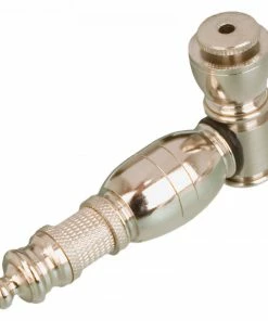 West Coast Gifts Pipes Twisted Chamber Metal Pipe