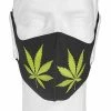 West Coast Gifts Cannabis Leaf Face Mask