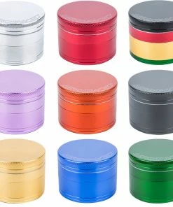 Greenlane 4 Piece Aerospaced Grinder / Sifter Grinders