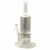 West Coast Gifts Gear 12" Frosted Honeycomb And Turbine Perc Flower Bongs