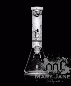 Milkyway Glass 14" 9mm Bee Hive Beaker Bong