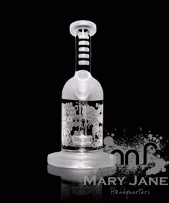 MilkyWay Glass 8" Tall Bee Hive Dab Rig