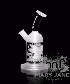 MilkyWay Glass 8" Tall Bee Hive Dab Rig