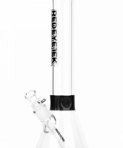 West Coast Gifts Red Eye Tek 14" Tall Accent Beaker Bong With Extra Thick Base