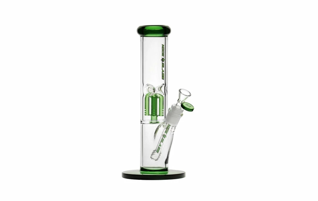 Best reviews of π€© The Smokesman Nice Glass 11" 4-Arm Mini Percolator Straight Tube Bong π 1 The Smokesman Nice Glass 11" 4-Arm Mini Percolator Straight Tube Bong