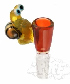 Puff Browski Glass 14mm Slug And Snail Bowls