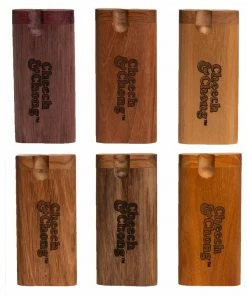 West Coast Gifts Cheech & Chong Glass Cheech & Chong Logo Dugout With Matching Bat