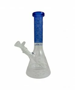Cheech Glass 10" Tall Sandblast Beaker Bongs