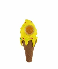 ACM Glass OG Silicone Ice Cream Cone Pipe