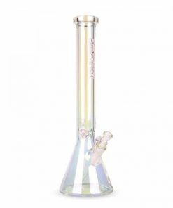 West Coast Gifts Red Eye Tek 18" Tall 7mm Thick Metallic Terminator Finish Beaker Bong