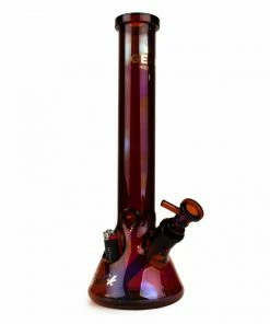 West Coast Gifts Gear Premium 15" Tall 7mm Thick Sidekick Beaker Bong W/ Lighter Holster