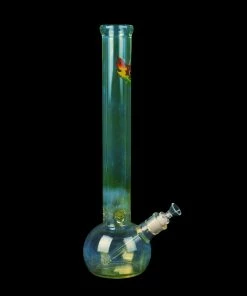 West Coast Gifts Red Eye Glass 15" 9mm Thick Bubble Tube Bong