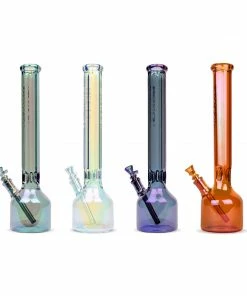 West Coast Gifts Red Eye Tek 18" Tall Terminator Finish Hex Tube W/ Canteen Base Bong