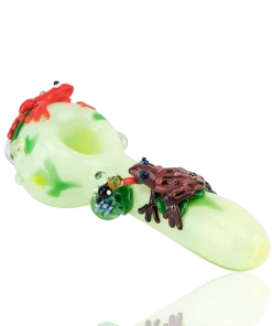 Empire Glassworks - Ribbit Spoon Pipe New Arrivals