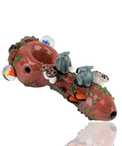 New Arrivals Empire Glassworks - Hootie's Forest Spoon Pipe