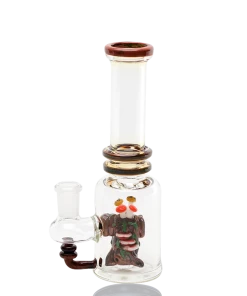 Empire Glassworks - UV Renew The Redwood Mini Tube Bong