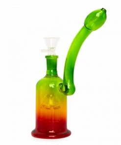 West Coast Gifts Day Glow Bubbler W/Perc