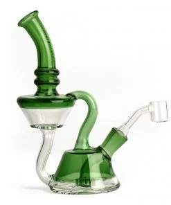 West Coast Gifts Red Eye Glass 7.5" Waterton Recycler Dab Rig New Arrivals