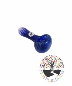 Local Art Hidden Village Creations Frit Glass Pipes (Mike's Pipes)